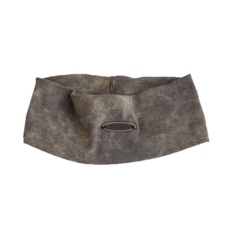 Лента за челото, винтидж стил, плейд шарка, геометрична форма, зимна колекция 2025, аксесоар за глава