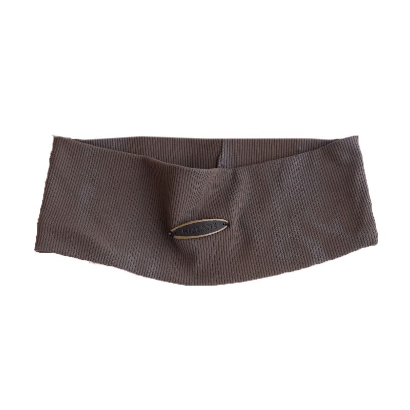 Лента за челото, винтидж стил, плейд шарка, геометрична форма, зимна колекция 2025, аксесоар за глава