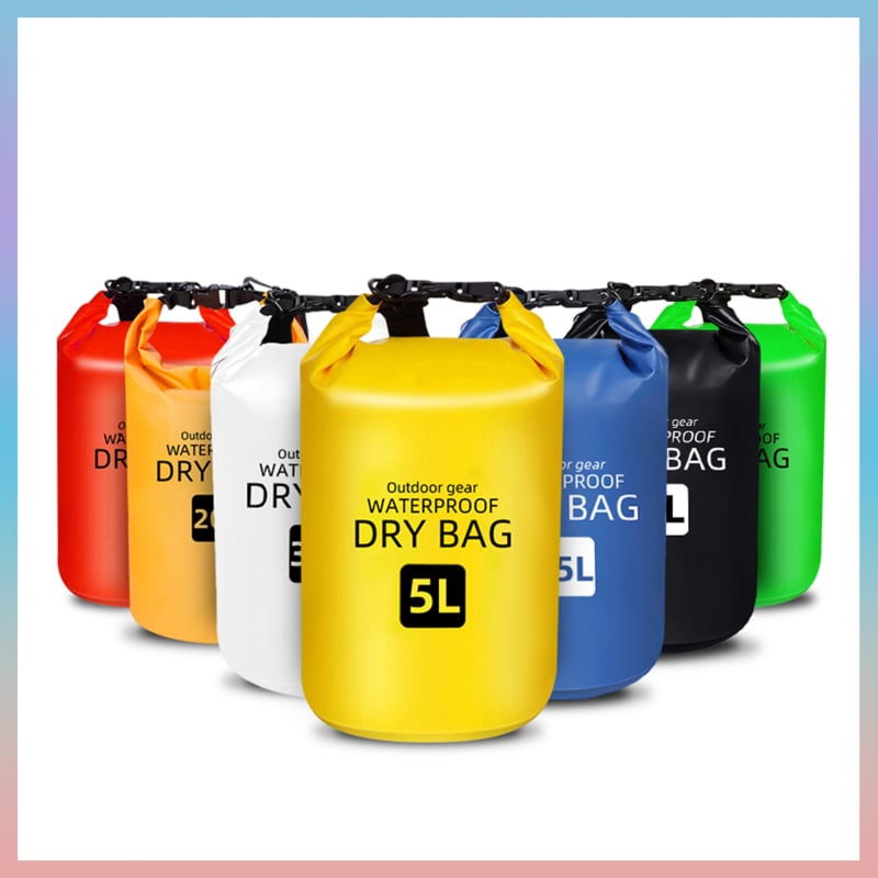 Αδιάβροχη εξωτερική τσάντα τύπου κουβά, PVC κατασκευή, χωρητικότητα 2–30 L, κατάλληλη για αναψυχή, κατάδυση, ορειβασία, παραλία, ψάρεμα, κάμπινγκ και φωτογραφία