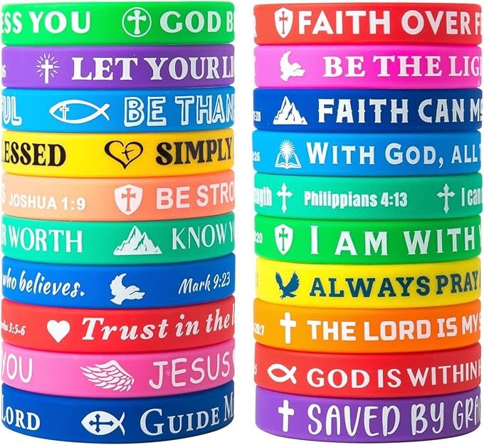 Szilikon karkötő a csuklóra, kör alakú, uniszex, európai–amerikai stílus, kereszt és hit dizájn, egyedi logó nyomtatás