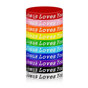 Szilikon karkötők egyház témájú bulira, uniszex kör alakú kivitel, nyomtatott szöveggel