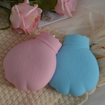 Szilikonból készült melegvíz-palack, mikrohullámú sütőben használható, égési sérülések elleni védelemmel, kézre és lábakra, 140 g