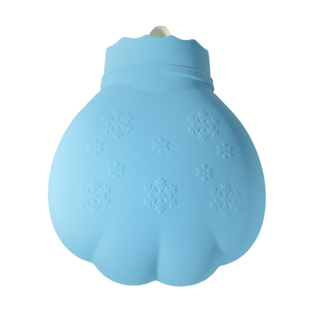 Szilikonból készült melegvíz-palack, mikrohullámú sütőben használható, égési sérülések elleni védelemmel, kézre és lábakra, 140 g