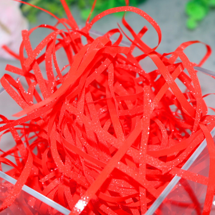 Подаръчна кутия от рафия с блестящ филм | Опаковка: PP пакет | Подходяща за подарък за рождени дни и сватби