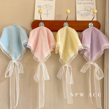 Аксесоар за глава: лента за коса от плат, ромбовидна форма, клетъчен модел