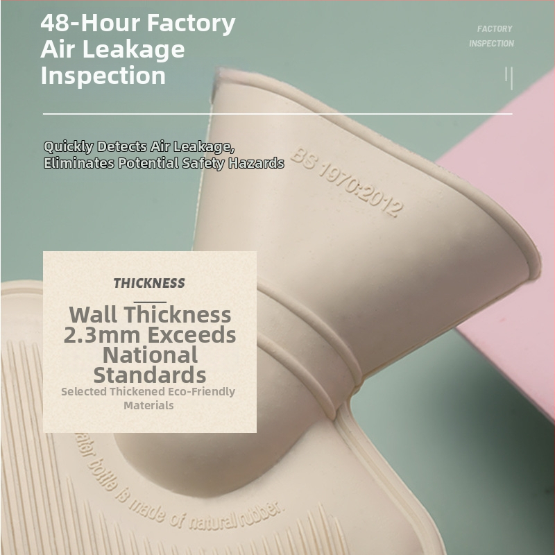 Fľaša na horúcu vodu plnená vodou, guma, 320 g, určená pre končatiny, horúce aj studené použitie.