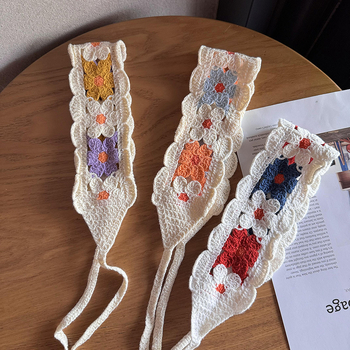 Плетена цветна лента за коса, корейски стил, материя: Друг, произход: Yiwu, есен 2024