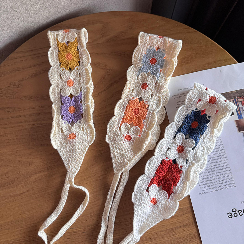 Плетена цветна лента за коса, корейски стил, материя: Друг, произход: Yiwu, есен 2024