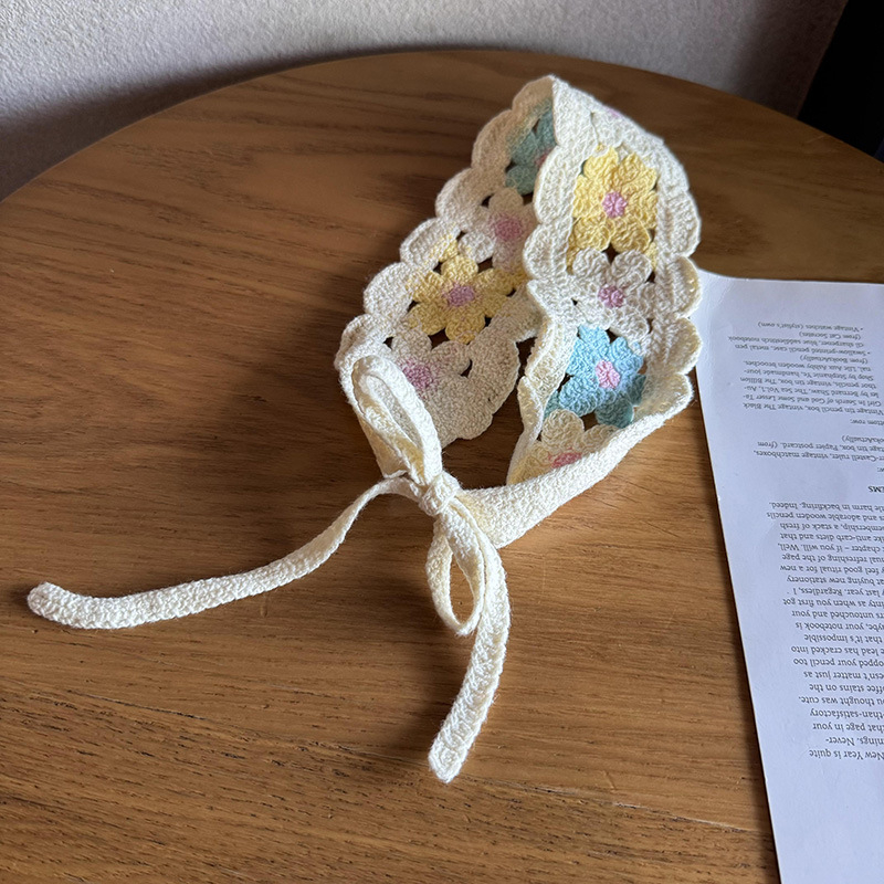 Плетена цветна лента за коса, корейски стил, материя: Друг, произход: Yiwu, есен 2024