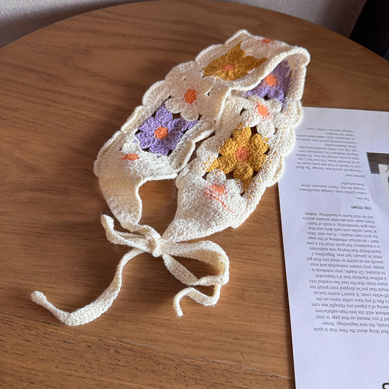 Плетена цветна лента за коса, корейски стил, материя: Друг, произход: Yiwu, есен 2024