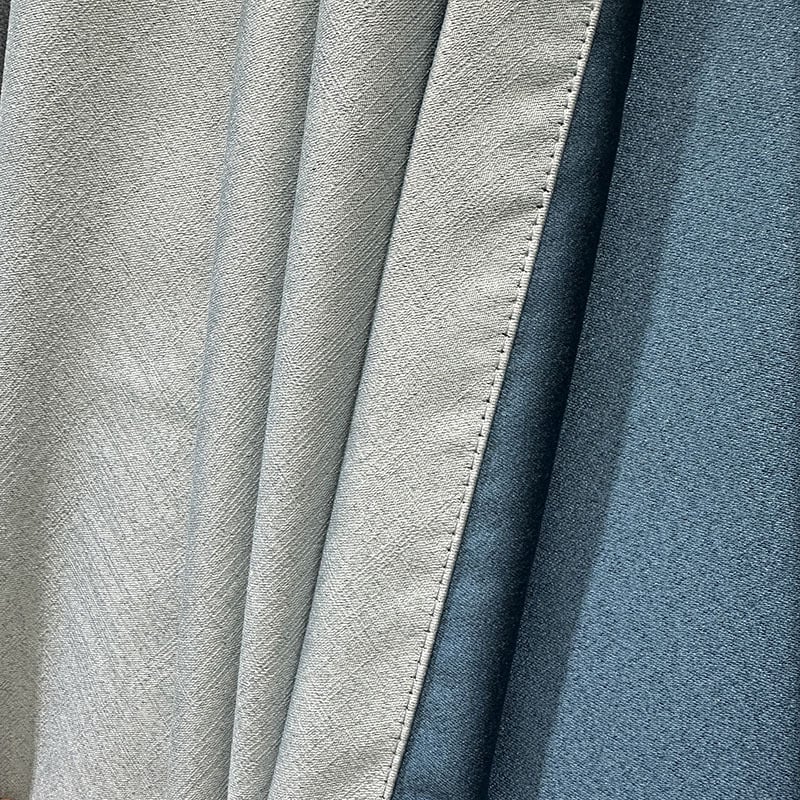 Завеси от полиестер с ембосинг, blackout 71–90% затъмняване, модерен минималистичен стил, подходящи за дневна, спалня и балкон