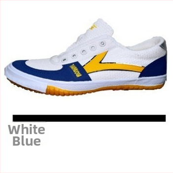 Topánky na stolný tenis s pláteným horným dielom, ľahké a priedušné, podrážka Rubber Oxford, nízky profil, unisex dizajn