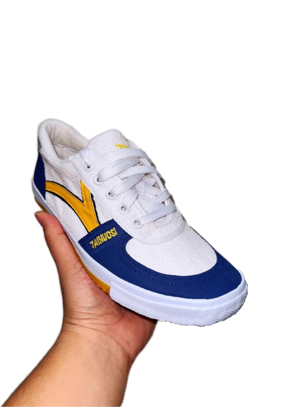 Παπούτσια πινγκ-πονγκ με επάνω μέρος από ύφασμα, ελαφριά και διαπνεόμενα, σόλα Rubber Oxford, χαμηλό προφίλ, unisex σχέδιο