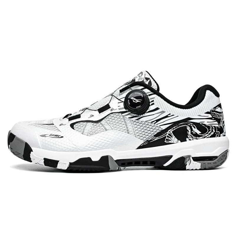 Cipele za stolni tenis i badminton – zatvaranje na kopču, protuklizne, lagane, za unutarnju i vanjsku upotrebu