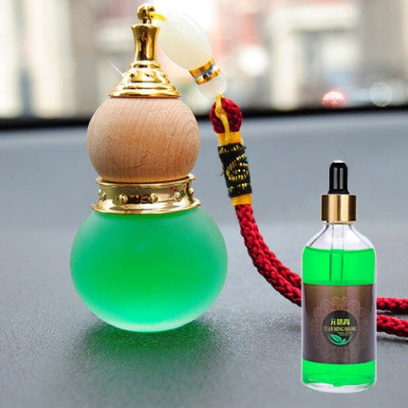 Pandantiv auto pentru aromaterapie, brand: 100 million by 100 million, 5–10 ml, parfum floral, suspensie/ de atârnat, durată volatilizare 61–90 zile