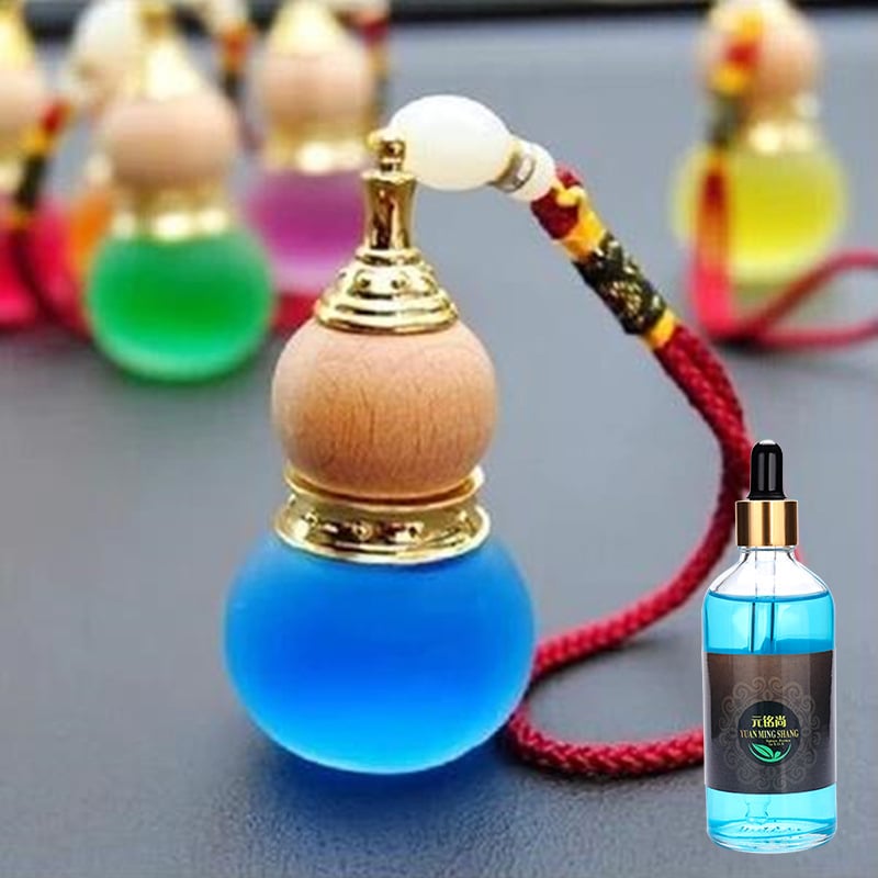 Pandantiv auto pentru aromaterapie, brand: 100 million by 100 million, 5–10 ml, parfum floral, suspensie/ de atârnat, durată volatilizare 61–90 zile