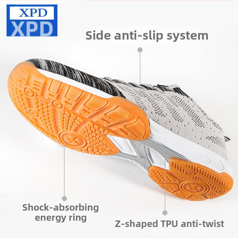 Topánky na stolný tenis - Unisex, Dospelí - Pletené, Dýchajúce, Odolné voči opotrebeniu, Podešev z teľacej šľachy - Tréningové tenisovky