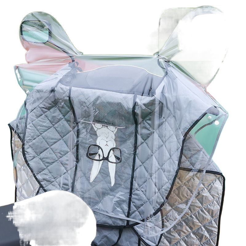 Elektromos jármű napvédő takaró – nap- és esővédelem – egyszerű stílus