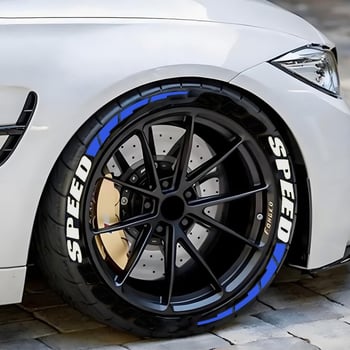 Sticker γράμματος για ελαστικά - pelly piggy (PVC μαλακή κόλλα; ενιαίο αυτοκόλλητο αυτοκινήτου; συμβατό με όλα τα μοντέλα; διακόσμηση ελαστικών)