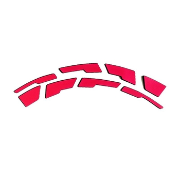 Sticker γράμματος για ελαστικά - pelly piggy (PVC μαλακή κόλλα; ενιαίο αυτοκόλλητο αυτοκινήτου; συμβατό με όλα τα μοντέλα; διακόσμηση ελαστικών)