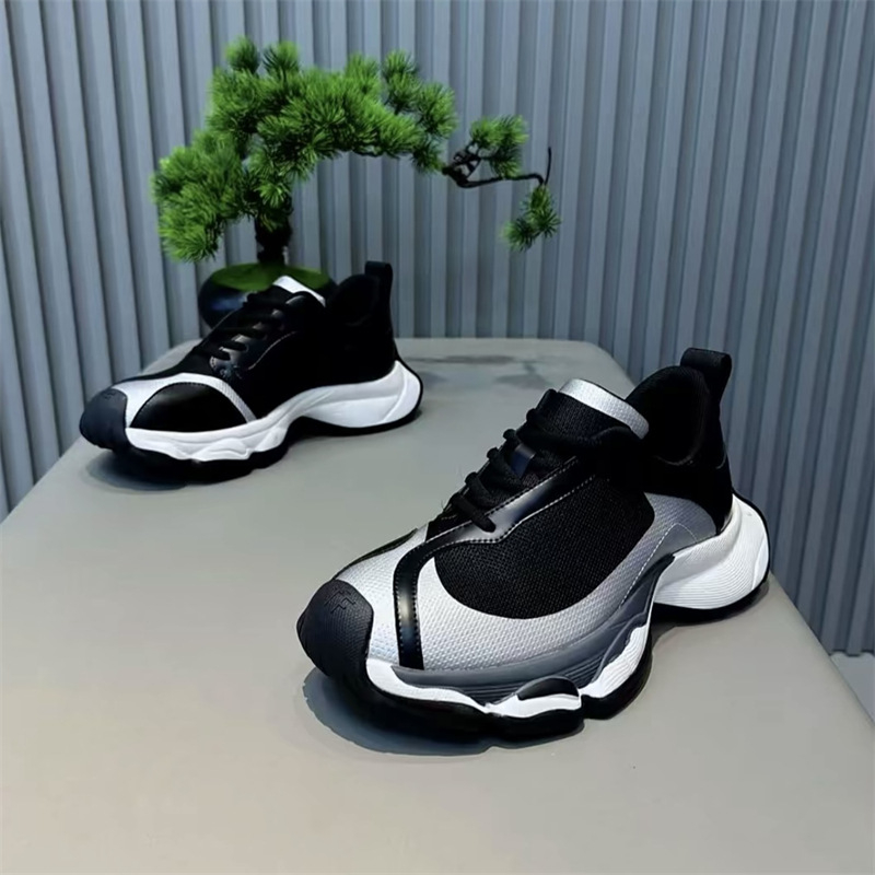 Muške tenisice tip dad shoes, prozračni mrežasti gornji dio, vezanje, sve sezone, niski potplat 1–3 cm, potplat od gume-pjene