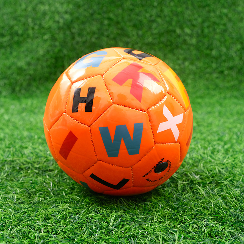 Fotbal pentru copii Nr. 2, PVC, cusut la mașină, logo tipărit, personalizare disponibilă