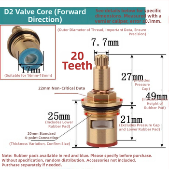 Ventil jadra – špeciálny model s trojuholníkovým ventilom, rýchle otvorenie keramickým diskom, pre kúpeľňu a kuchynský umývadlo, zmiešaná horúca a studená voda