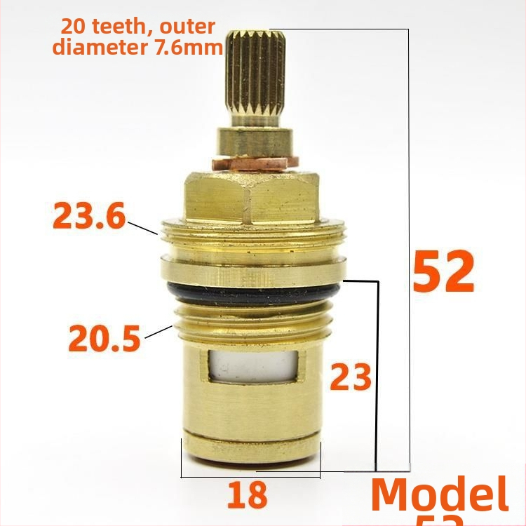 Ventil jadra – špeciálny model s trojuholníkovým ventilom, rýchle otvorenie keramickým diskom, pre kúpeľňu a kuchynský umývadlo, zmiešaná horúca a studená voda