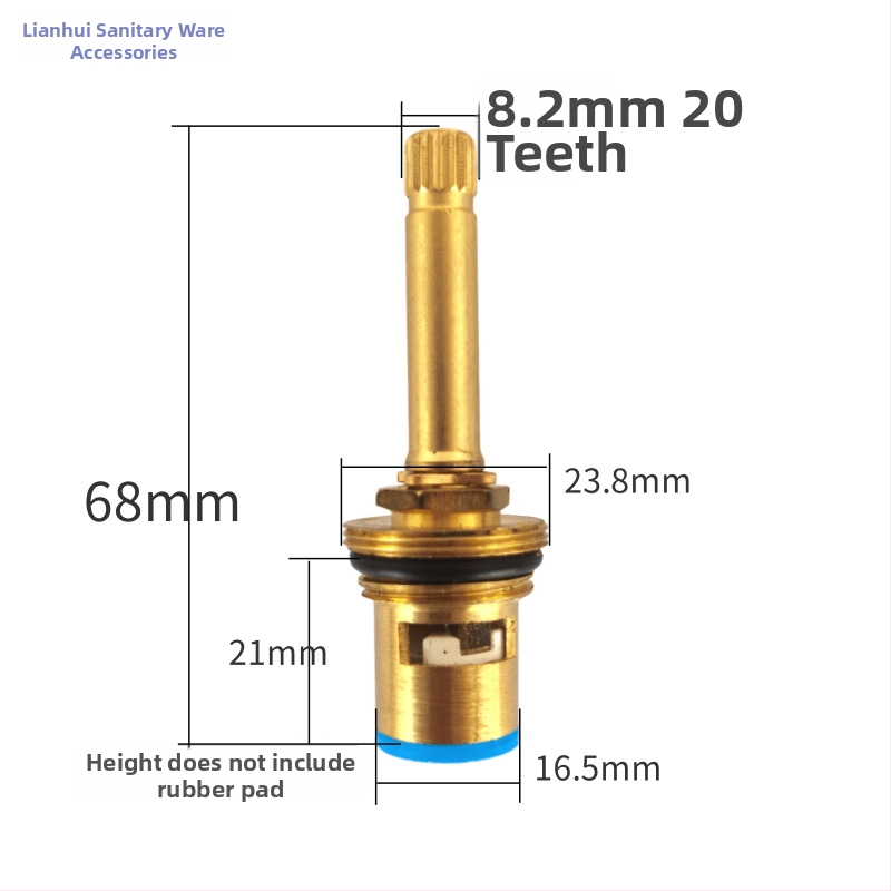 Ventil jadra – špeciálny model s trojuholníkovým ventilom, rýchle otvorenie keramickým diskom, pre kúpeľňu a kuchynský umývadlo, zmiešaná horúca a studená voda