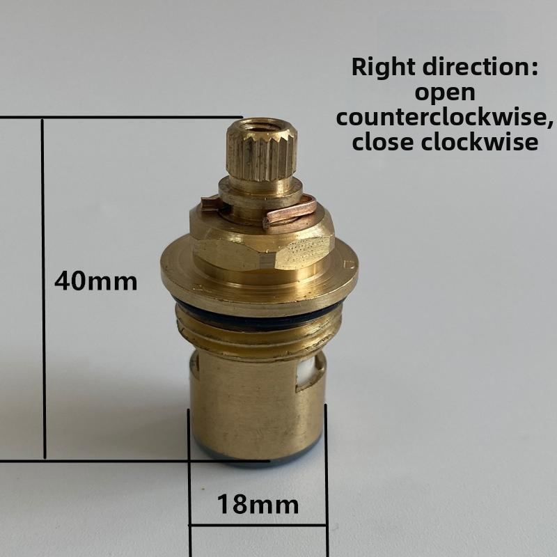 Ventil jadra – špeciálny model s trojuholníkovým ventilom, rýchle otvorenie keramickým diskom, pre kúpeľňu a kuchynský umývadlo, zmiešaná horúca a studená voda