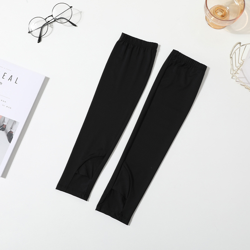Rukavi za zaštitu od sunca s Ice Silk materijalom za vanjske sportove – minimalistički, sportski stil; tkanina: poliester, sadržaj poliester 81–95%; ljeto 2025
