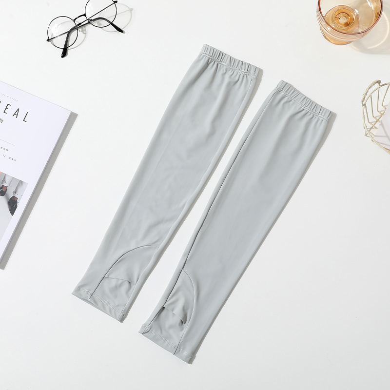 Rukavi za zaštitu od sunca s Ice Silk materijalom za vanjske sportove – minimalistički, sportski stil; tkanina: poliester, sadržaj poliester 81–95%; ljeto 2025