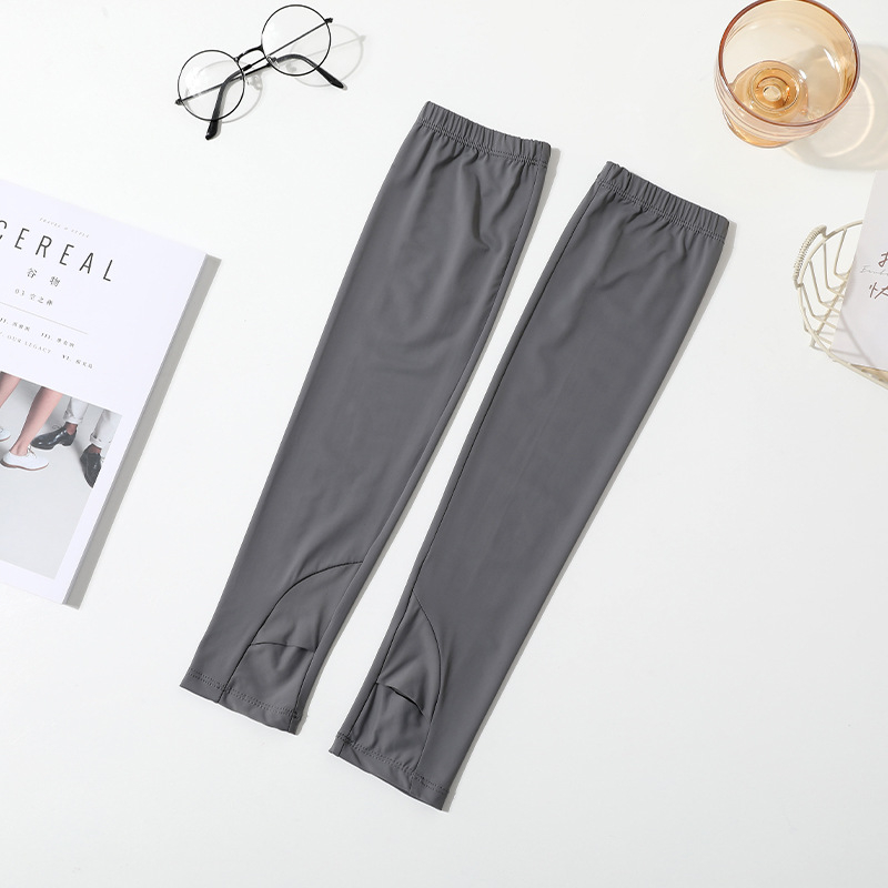 Rukavi za zaštitu od sunca s Ice Silk materijalom za vanjske sportove – minimalistički, sportski stil; tkanina: poliester, sadržaj poliester 81–95%; ljeto 2025