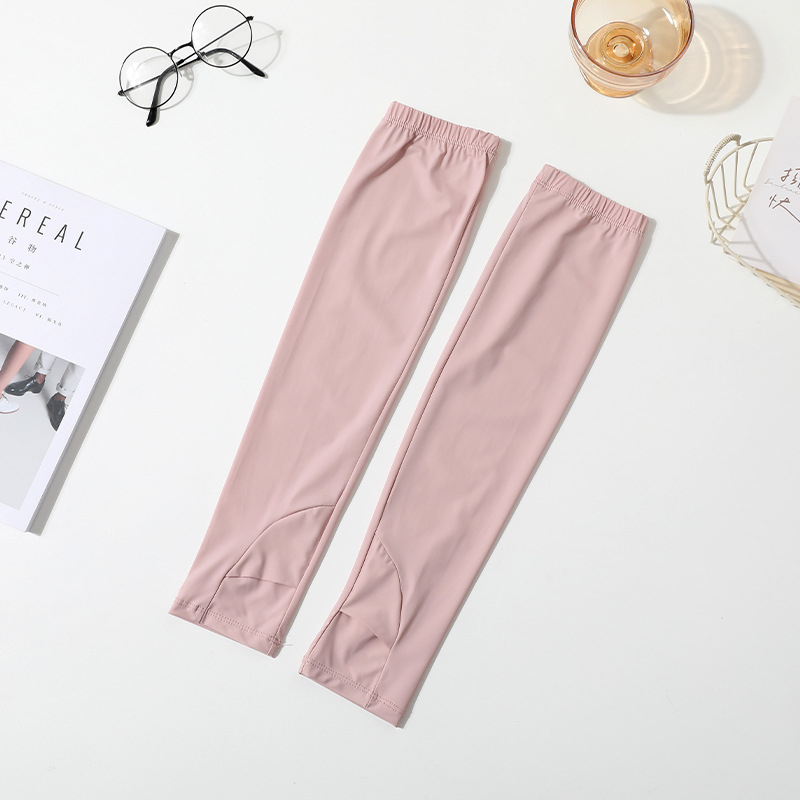 Rukavi za zaštitu od sunca s Ice Silk materijalom za vanjske sportove – minimalistički, sportski stil; tkanina: poliester, sadržaj poliester 81–95%; ljeto 2025