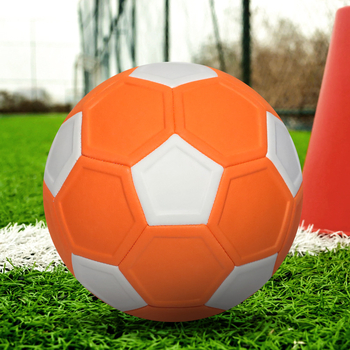 Minge de fotbal din PVC, cusută cu mașina, logo imprimat, personalizare disponibilă