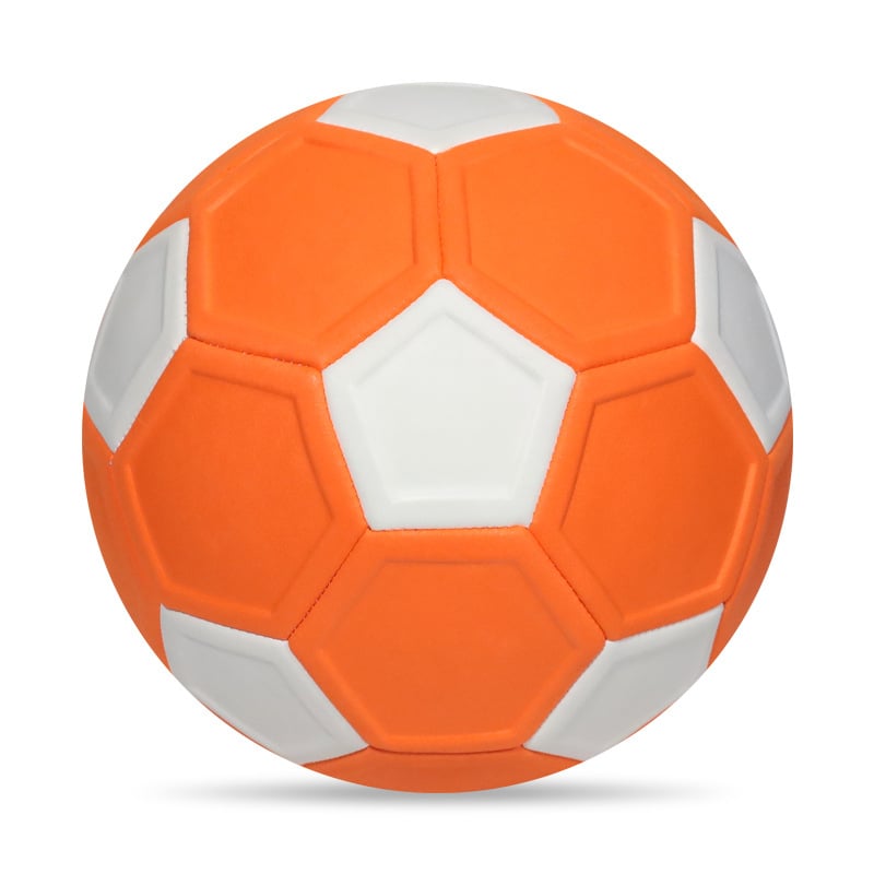 Minge de fotbal din PVC, cusută cu mașina, logo imprimat, personalizare disponibilă