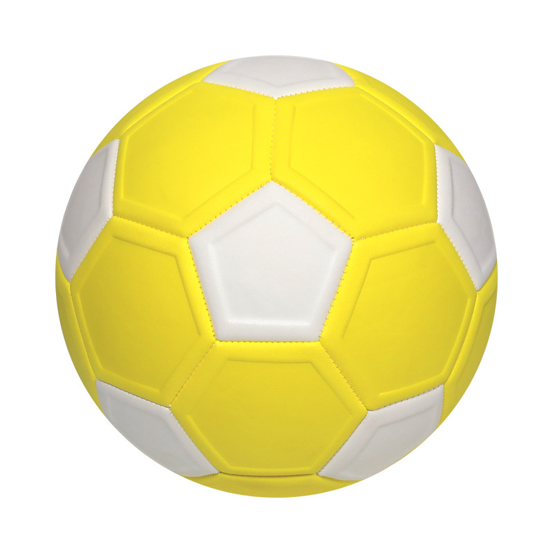 Minge de fotbal din PVC, cusută cu mașina, logo imprimat, personalizare disponibilă