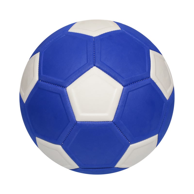 Minge de fotbal din PVC, cusută cu mașina, logo imprimat, personalizare disponibilă