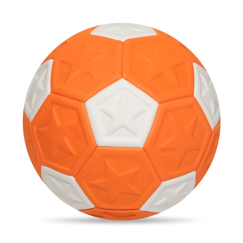 Minge de fotbal din PVC, cusută cu mașina, logo imprimat, personalizare disponibilă