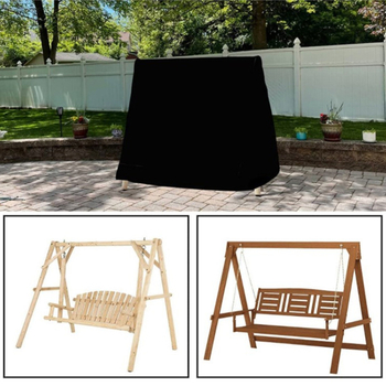 Acoperire pentru scaun balansoar exterior, țesătură 210D Oxford, stil modern simplu, personalizabil, 1,6 kg, husă pentru praf / canapea / aer condiționat