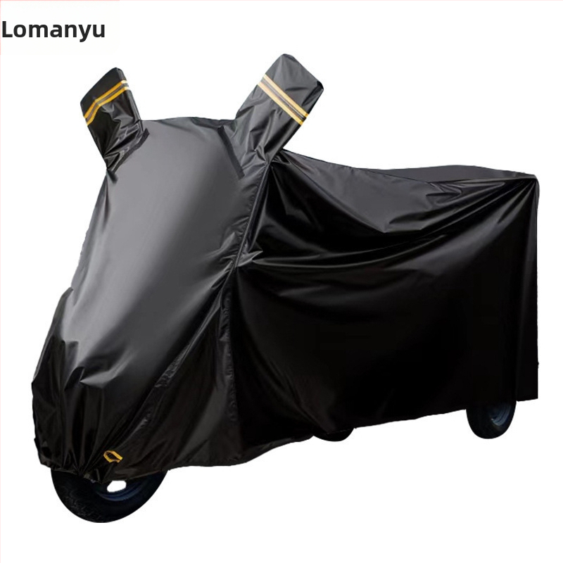 Elektromos triciklihez való védőhuzat – esőálló, porálló és UV-védett – egyszerű stílus