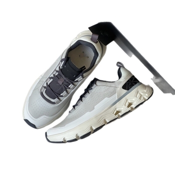 Pantofi de alergare pentru bărbați, piele, șireturi, anti-derapare, talpă din cauciuc