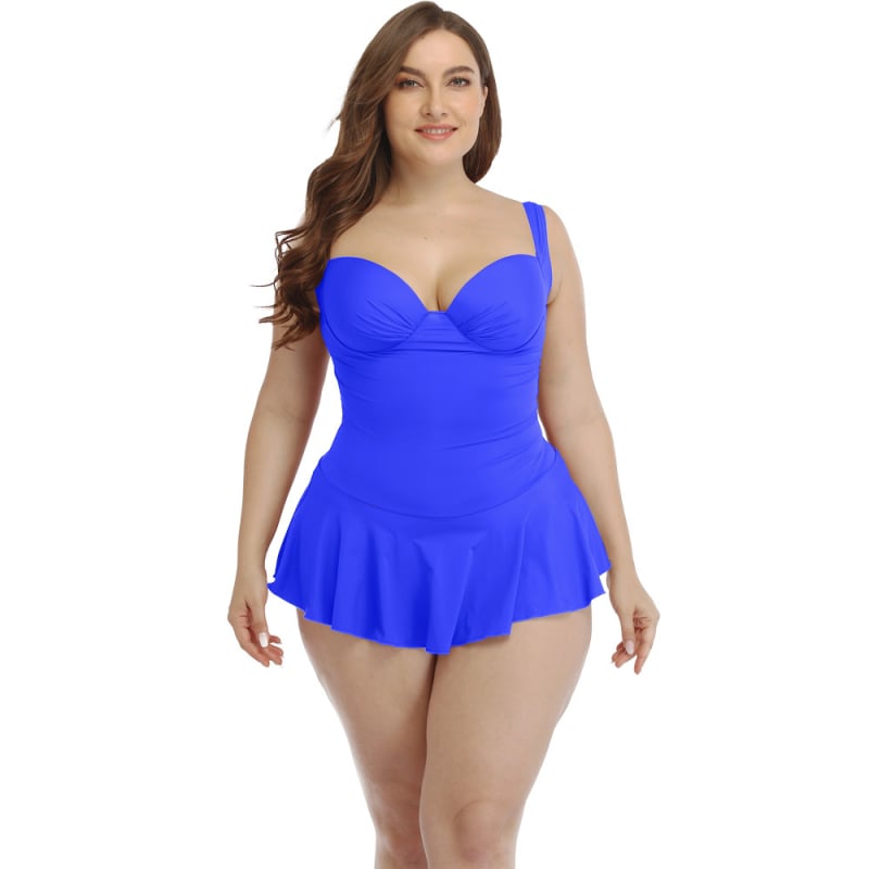 Costum de baie întreg cu pernă pentru bust și suport din oțel; material nylon cu uscare rapidă; căptușeală poliester; 195 g greutate; elasticitate înaltă și durabilitate