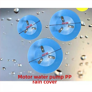 Kryt proti dažďu pre motor, vonkajšie použitie, zvislý motor, kryt motora vodného čerpadla