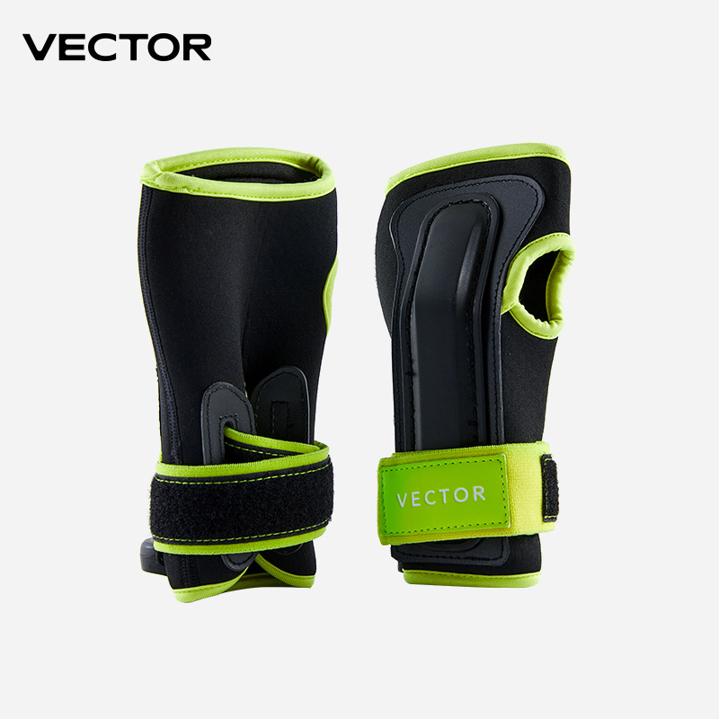 Vector Echipament protecție pentru schi: protecție spate, șolduri și genunchi, material poliester-spandex, pentru adulți, sporturi pe gheață și zăpadă