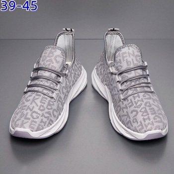 Pantofi de alergare pentru bărbați, cu partea superioară din plasă respirabilă și talpă PVC — profil redus, vârf rotund, toc mic 1–3 cm