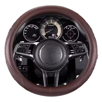 Navlaka za volan, univerzalna za četiri sezone, umjetna koža, uzorak oblaka