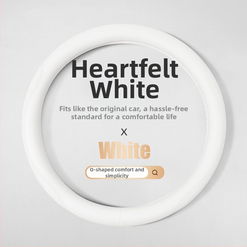 Navlaka za volan, univerzalna za četiri sezone, umjetna koža, uzorak oblaka