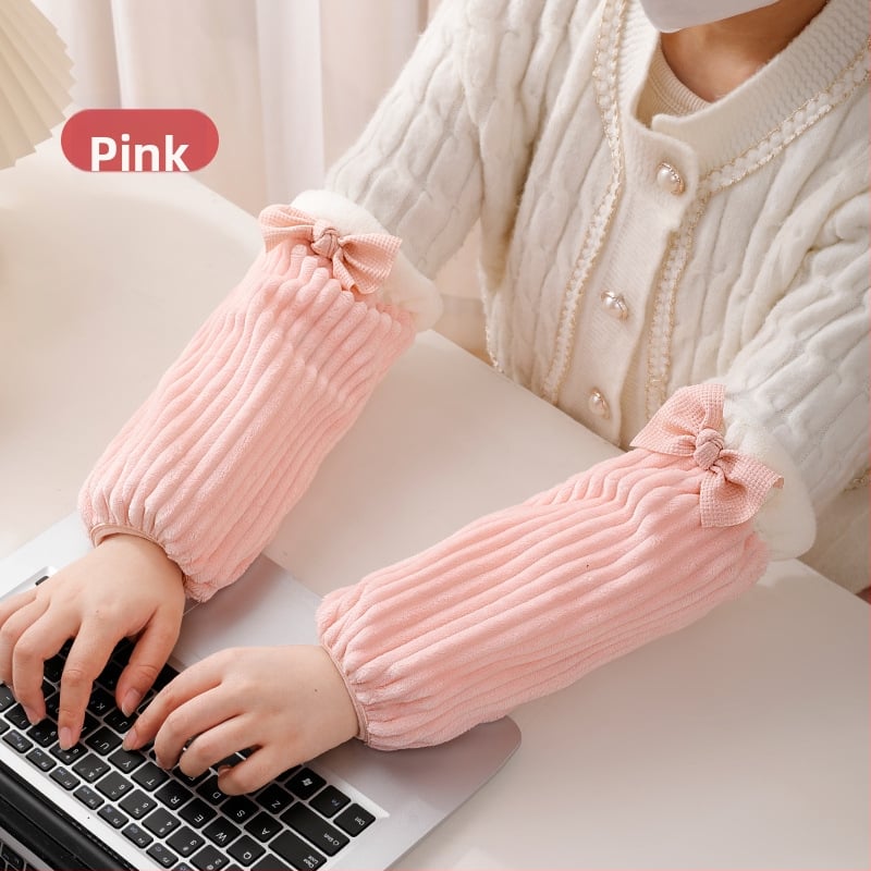 Ποδιά με μανίκια από φλάνελ, ανθεκτική σε λεκέδες, μονόχρωμο σχέδιο, σύγχρονο μινιμαλιστικό στυλ