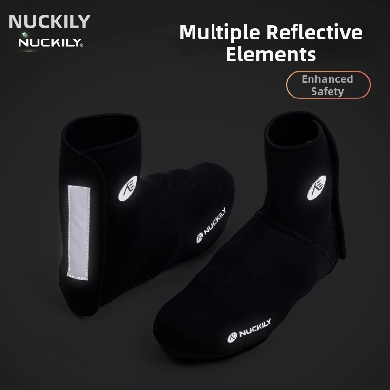 NUCKILY huse pentru încălțăminte de ciclism pentru bărbați, material poliester